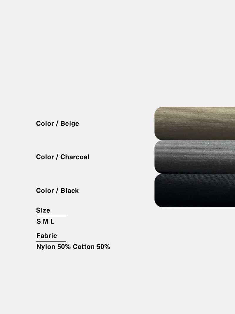 libera dart nylon slacks(3colors)