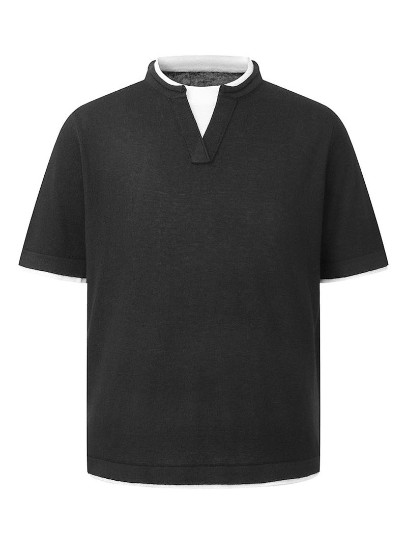 Reeve Layered Neck Tee