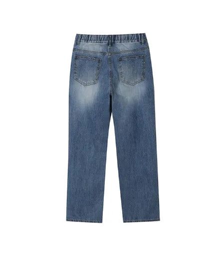 Boden back-banded semi-wide denim