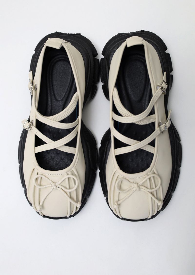 X-strap Mary Jane sneakers