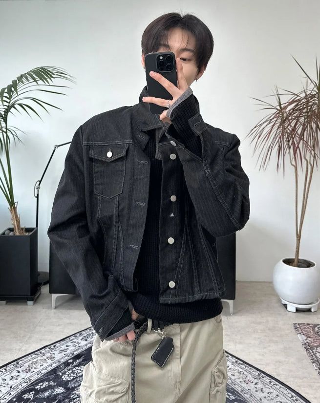 LP Back Slash Denim Jacket