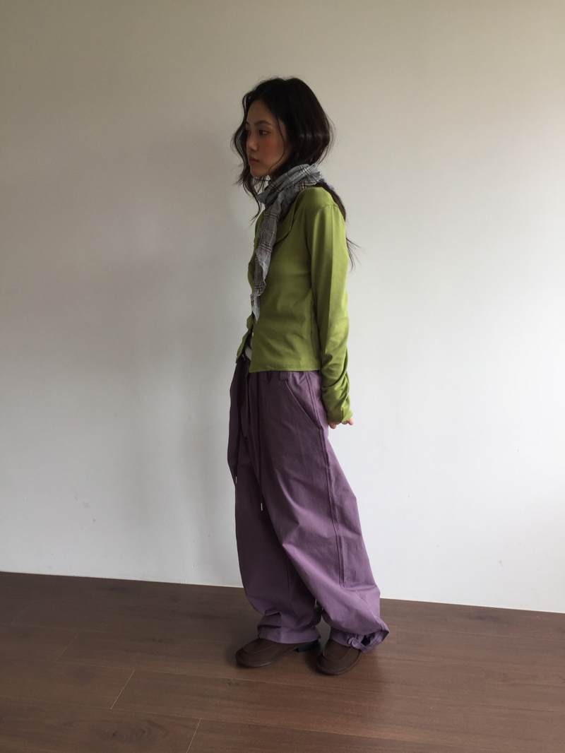 Boya String Button Pants (2color)