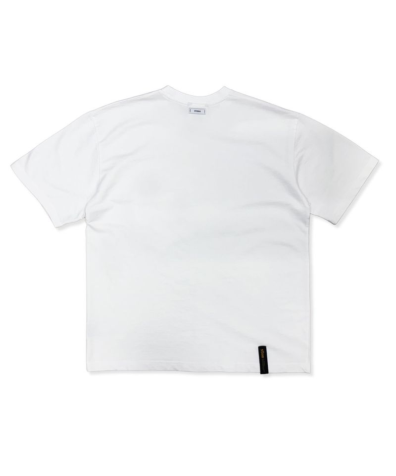 SCRT WASHED POCKET T-SHIRTS WHITE