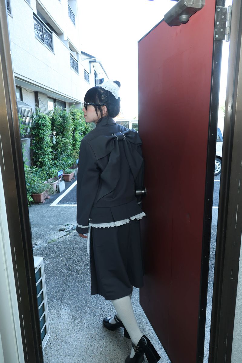 bigribbon jacket(gray)