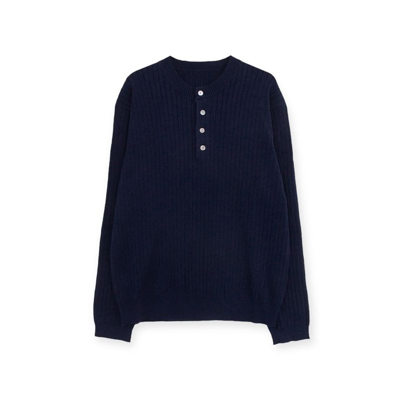 LMN Verbony 4 Button Long Sleeve Knitwear (5 colors)