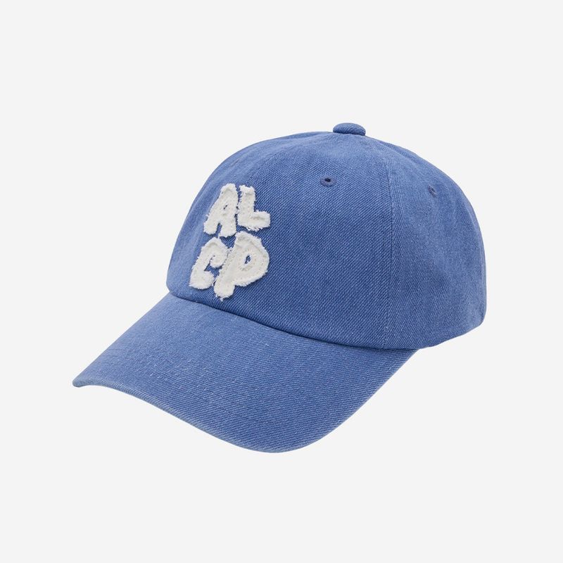 ALCP Applique Washed Ball Cap (Blue Denim)