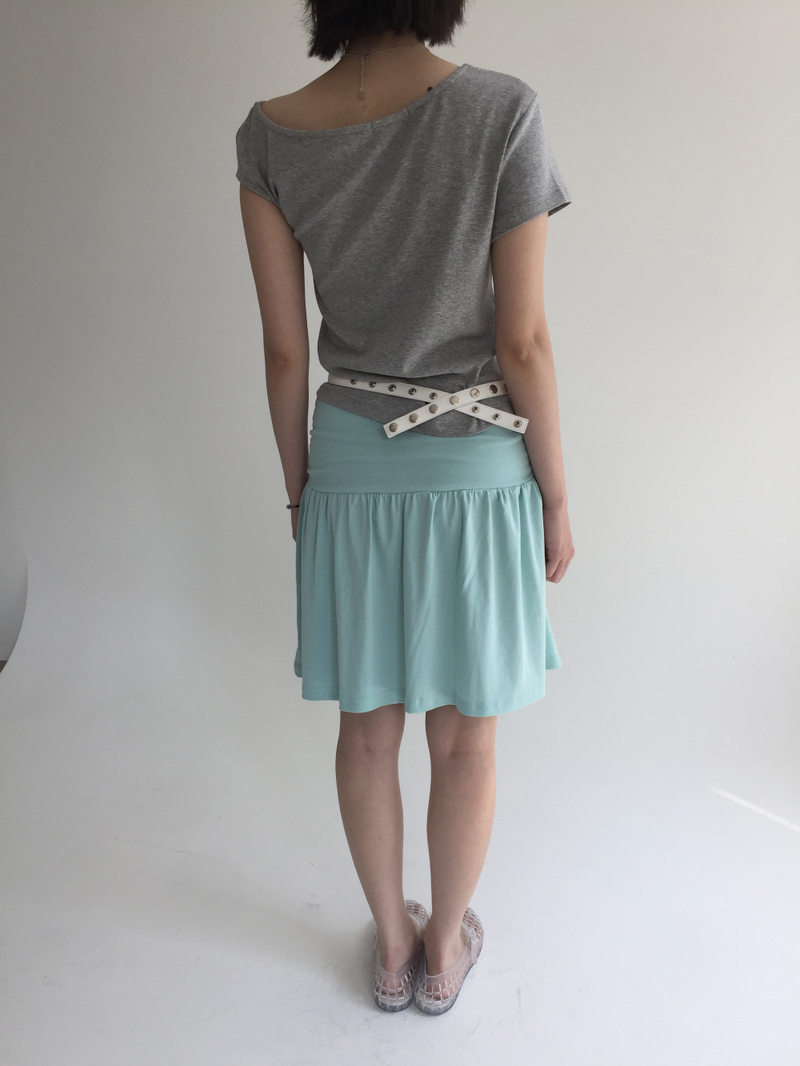 Moa Shirred Midi Skirt (4color) 