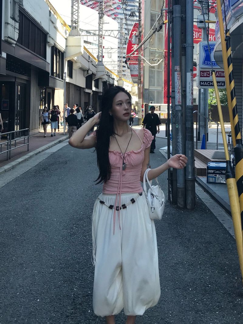 Marchmallow Maxi Flow Aladdin Jogger Pants