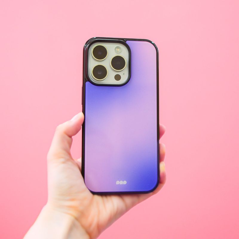 【MADE】 Gradient glass bumper case