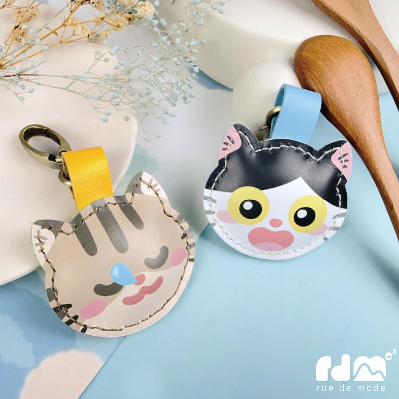Rue de Mode（リュードモード）の「イラストレーターコラボ: キャットキーチェーン（トイ/キーホルダー）」