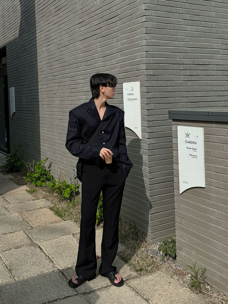 3 TAP Touch Linen Jacket (2color)