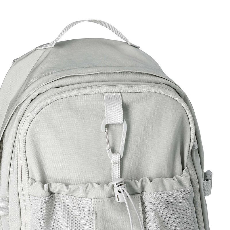 CARABINER MESH BACKPACK / GRAY