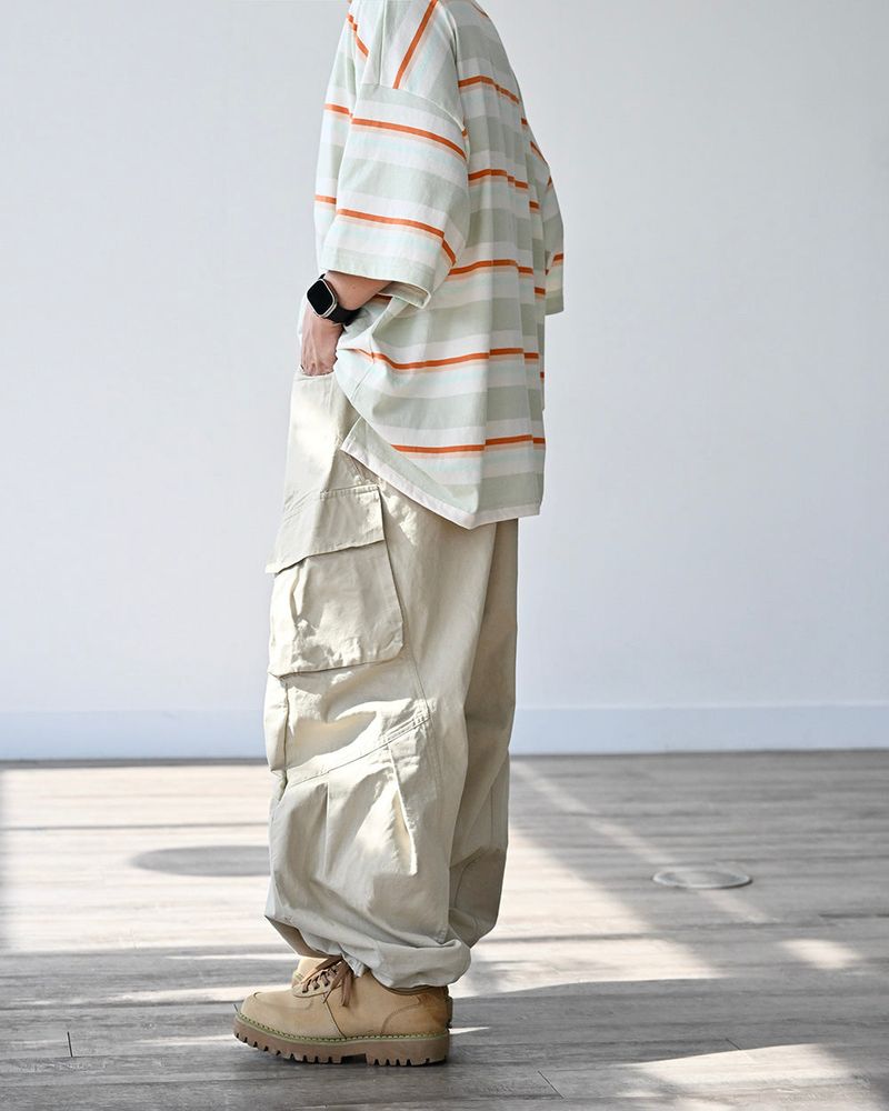 GAT LINE CARGO BALLOON PANTS