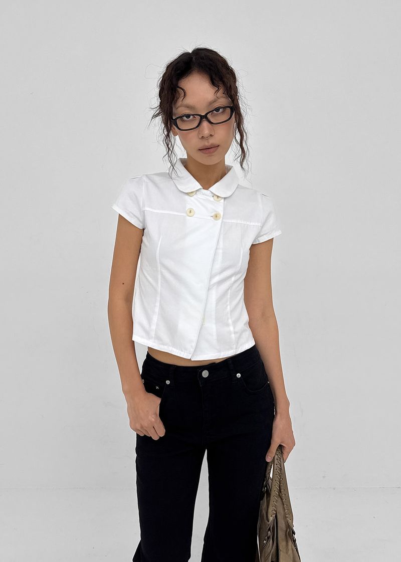 BLACKUP（ブラックアップ）の「[MADE] Conto Double Button Short Sleeve Shirt（Tops）」