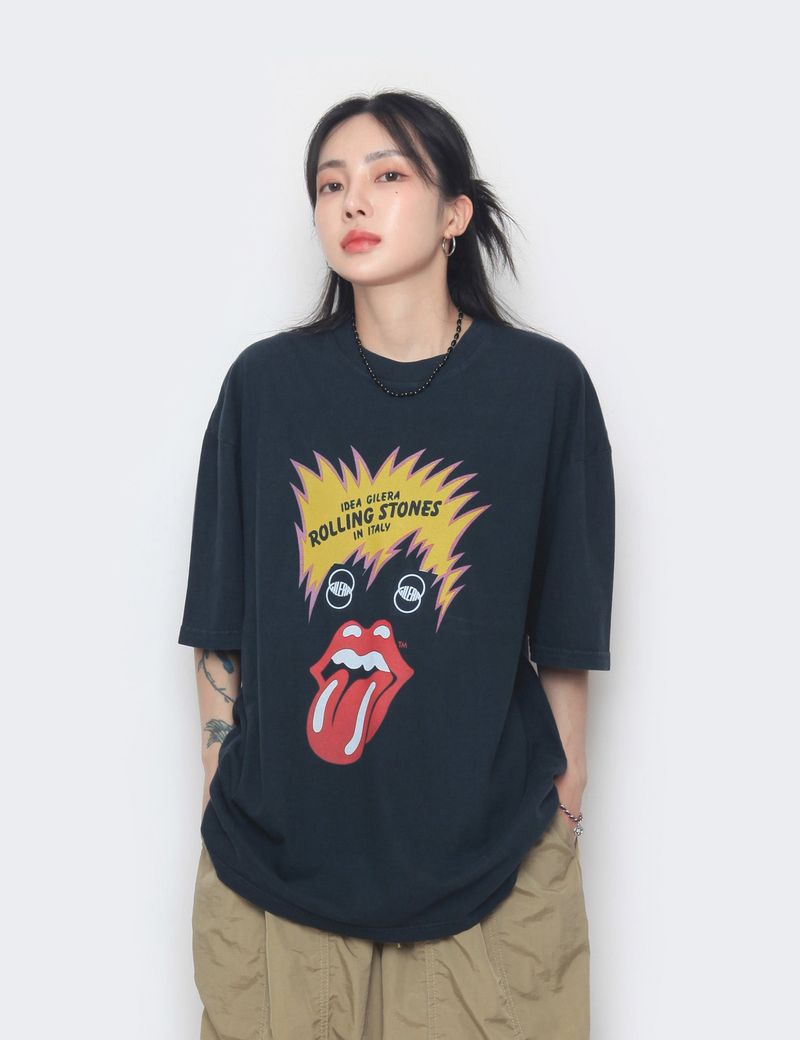 nutellike(ヌテールライク)の「Italian Stones Short-Sleeved T-Shirt(Tops)」