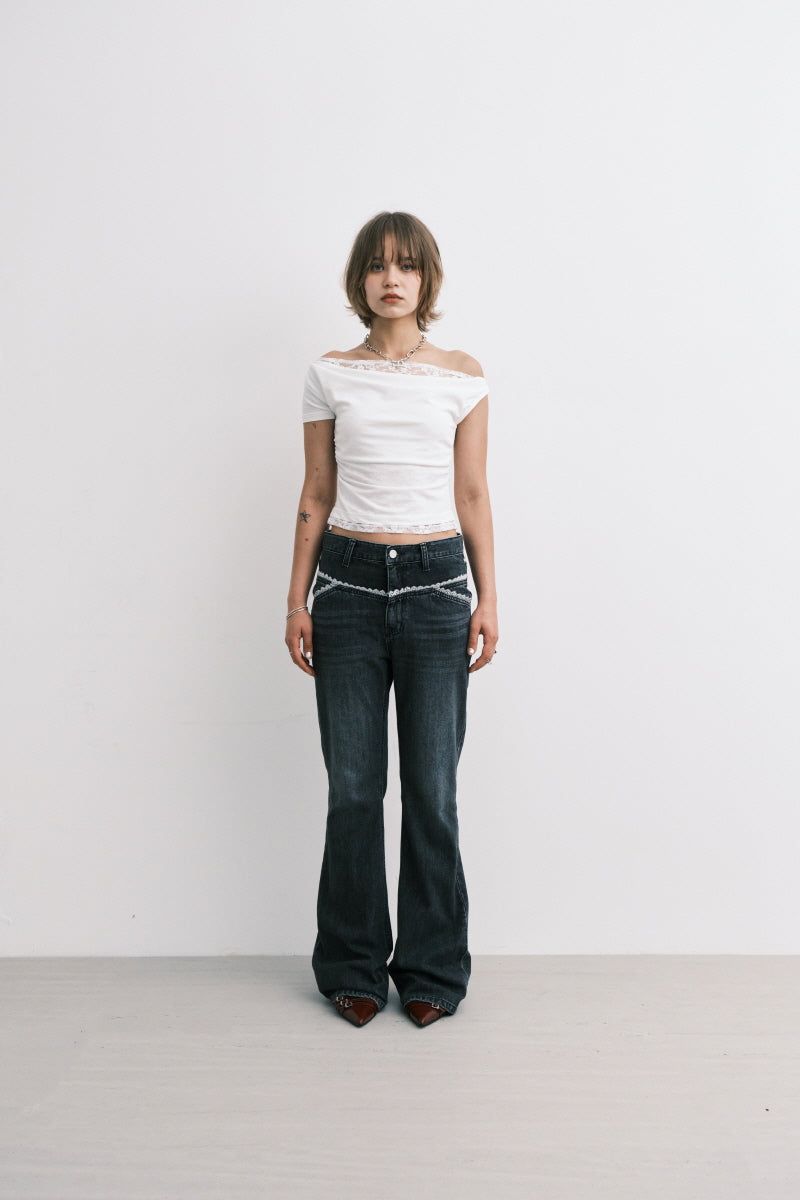 lace bt pants (black)