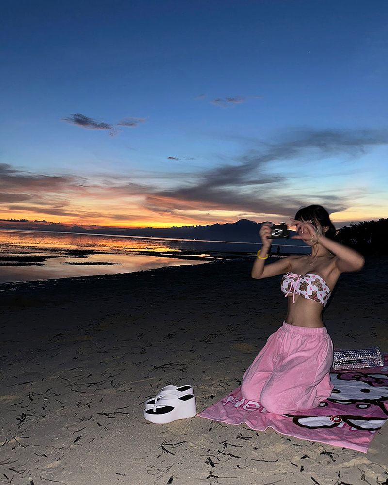 Delight-J（ディライトジェイ）の「Kitch Teddy Bear Tube Top Bikini（Swimwear）」