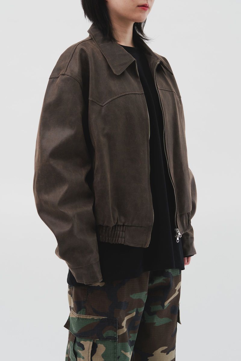 Curio Cracked Jacket (3color)