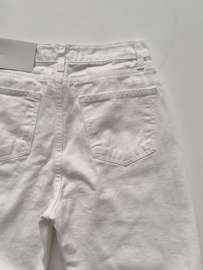 818 Cotton Bootcut Wide Pants
