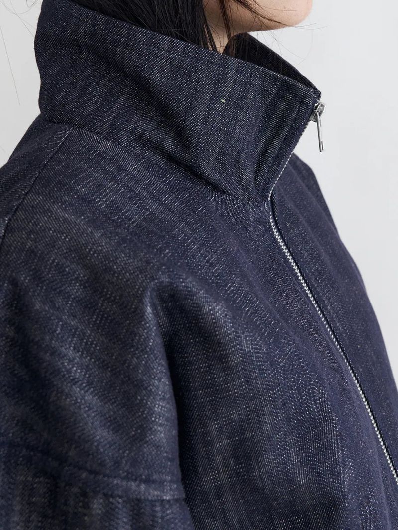 26SS JT3 Stand-Collar Denim Jacket