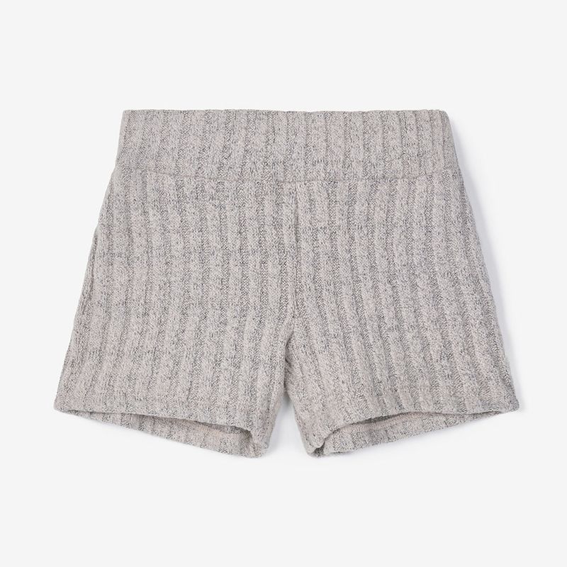 Knit Shorts Ivory
