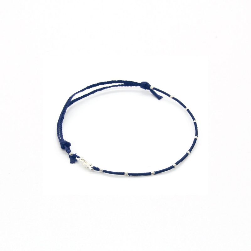 Dragon Silverball Bracelet (knot ver.)