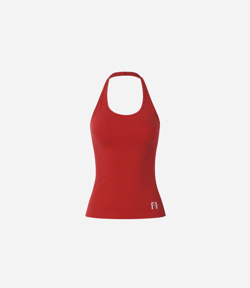 Newalrin logo Halter neck sleevelsee top