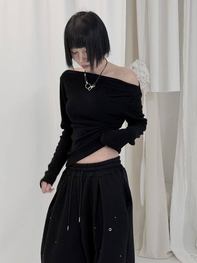 mnem（ムネム）の「Der One Off Brushed Long Sleeve Tee（Tops）」