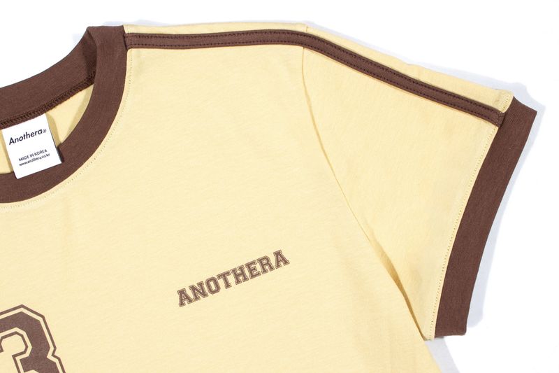 03-RINGER CROP TEE_Yellow