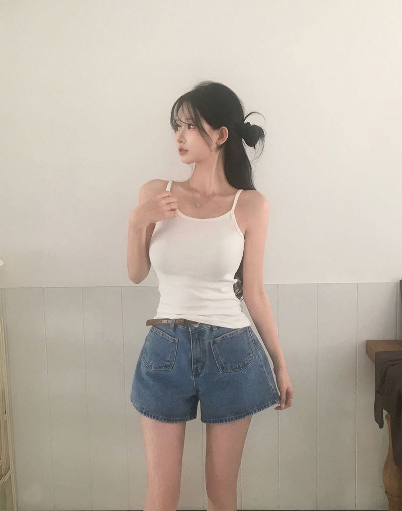 BEIDELLI（ベイデリー）の「[MADE] チャールズ レイヤードノースリーブキャミソール（トップス）」