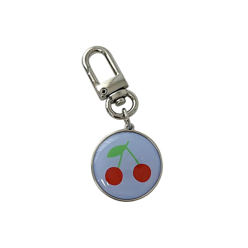 allthesamestudio(オールザセイムスタジオ)の「cherry epoxy keyring (conflower blue)(Toys/Key Holders)」