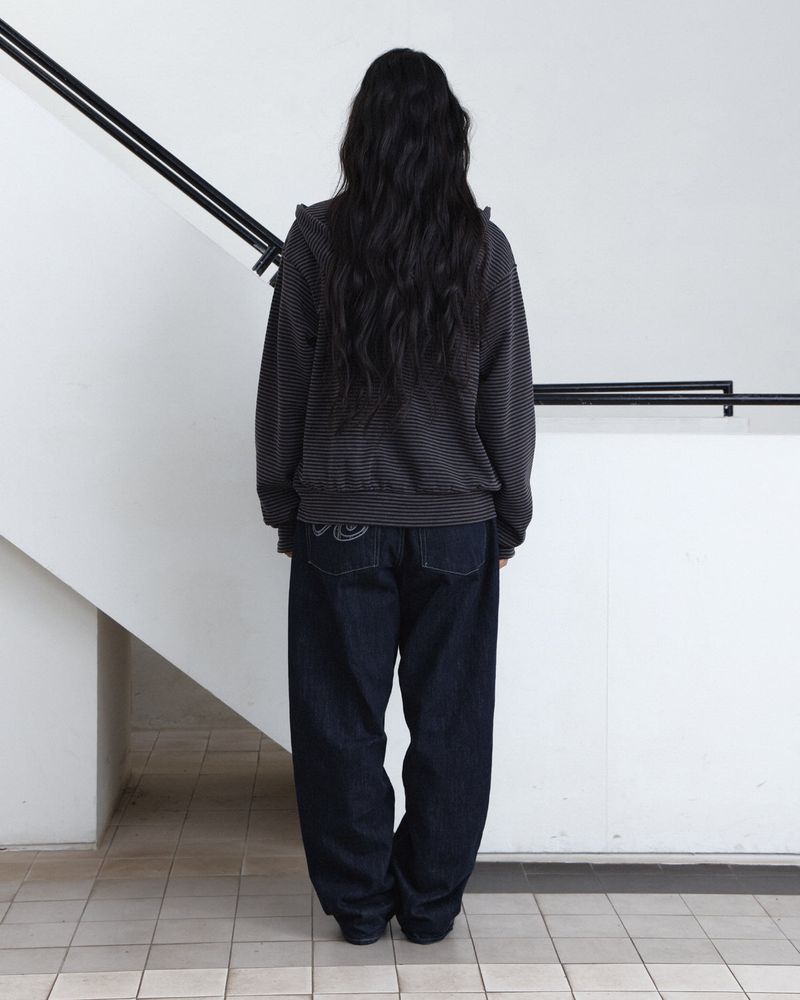 Drift Zip-Up Hoodie (Black)