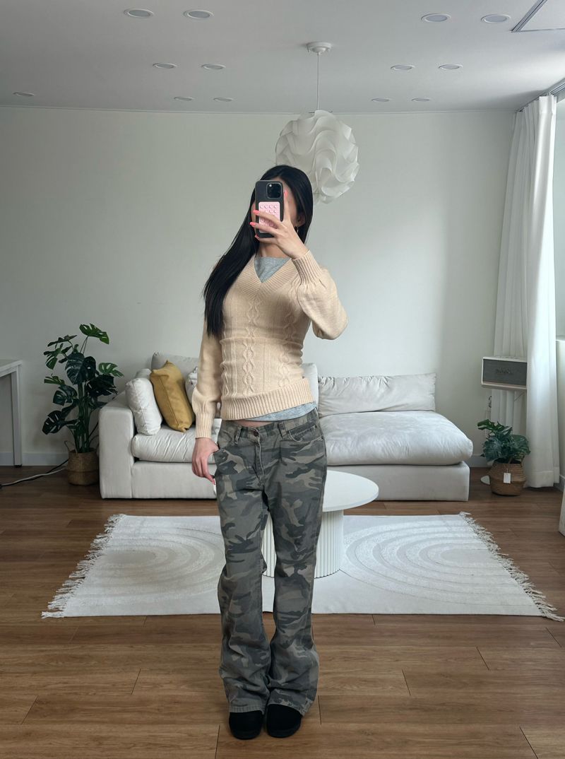 camo boots cut pants