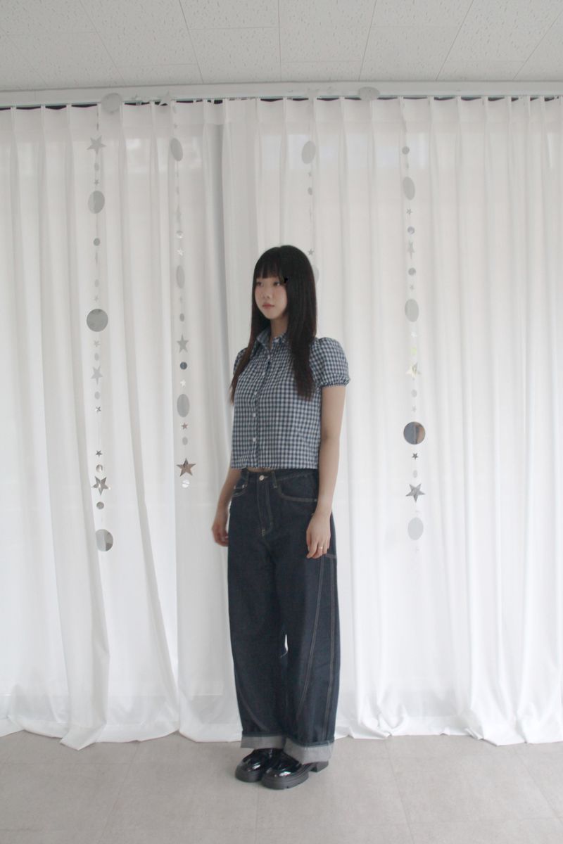 Wave point denim