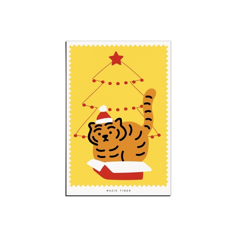 MUZIKTIGER(ムジークタイガー)の「HAPPY TREE TIGER POST CARD(Smartphone Accessories)」