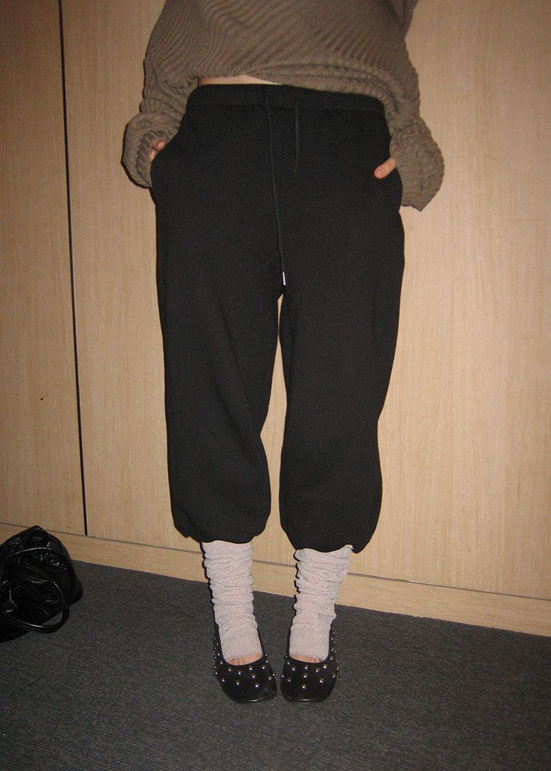 KNEE WARMER SWEAT PANTS