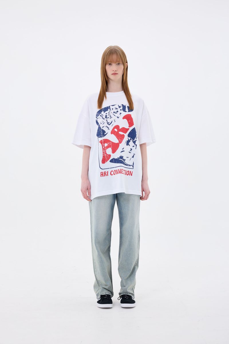 PURRING T-SHIRT / WHITE