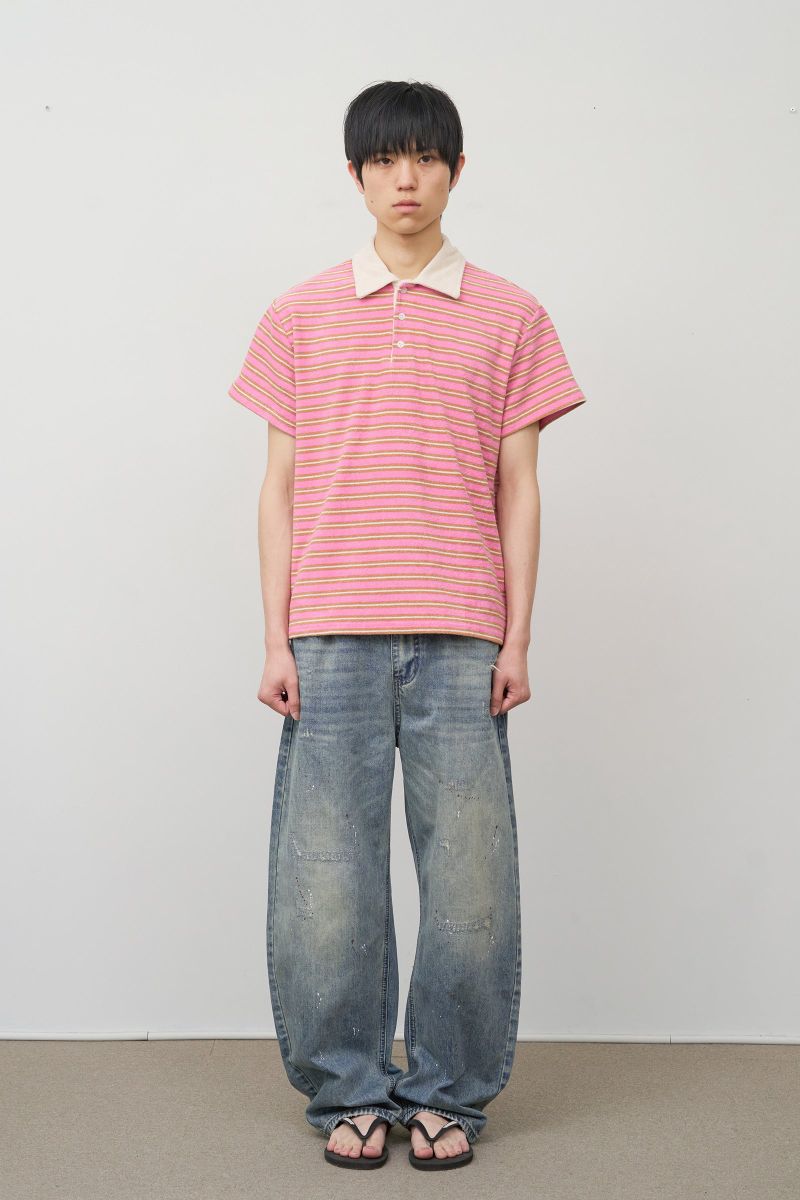 Barney Terry Collar Top