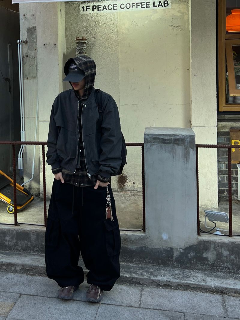 Ex Cargo Cotton Balloon Pants (3 Colors)
