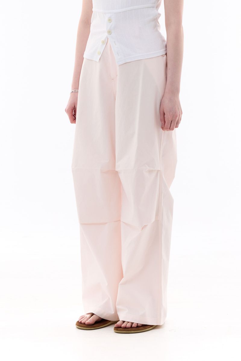 BIJOU PPINTUCK BANDING PANTS / PINK