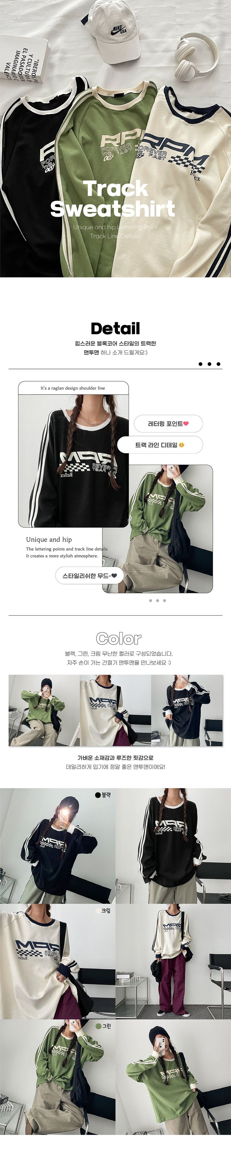 Lace RPM Double-Line Coloring Sweatshirt