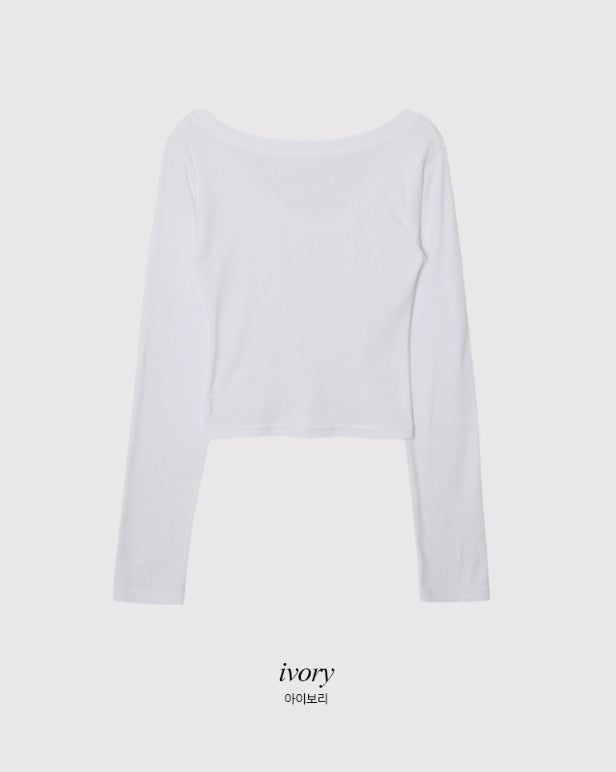 MR Basic Cotton100 Long Sleeve T-shirt (6color)