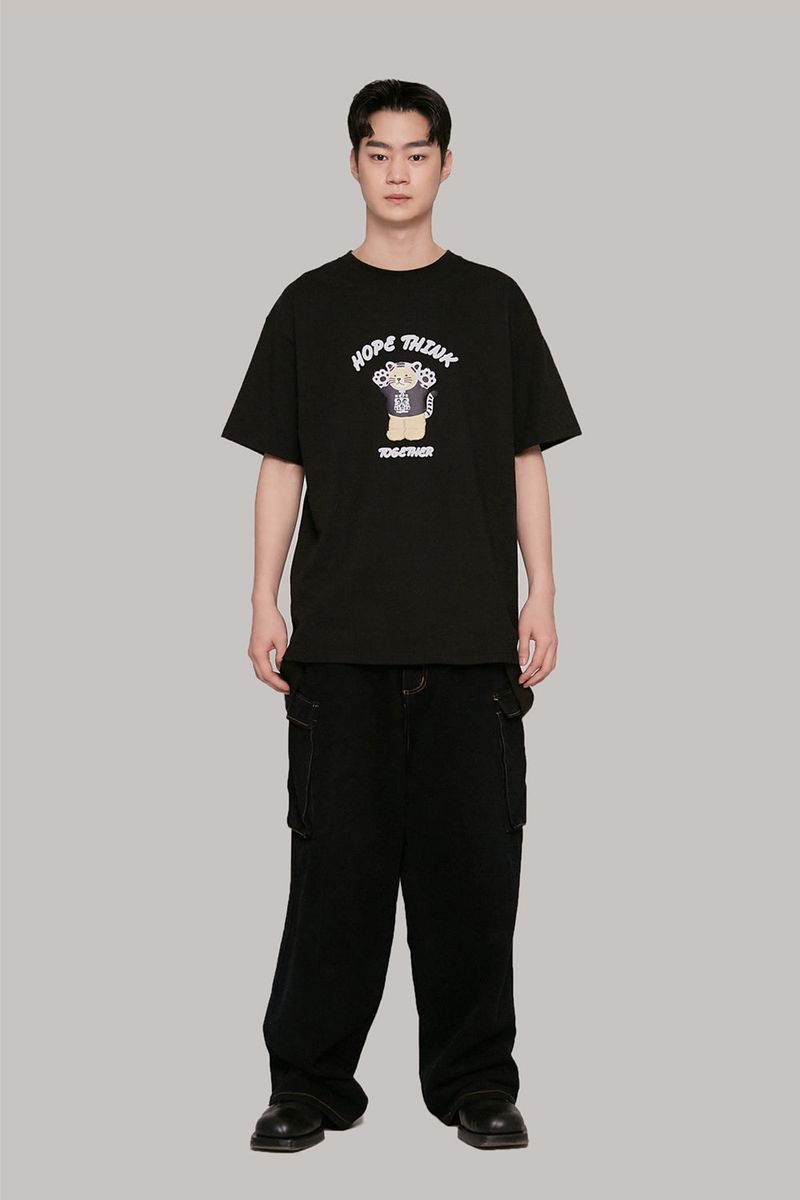 HTT Tiger Bear Tee_Black