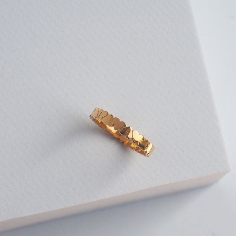 Heart Gold Ring