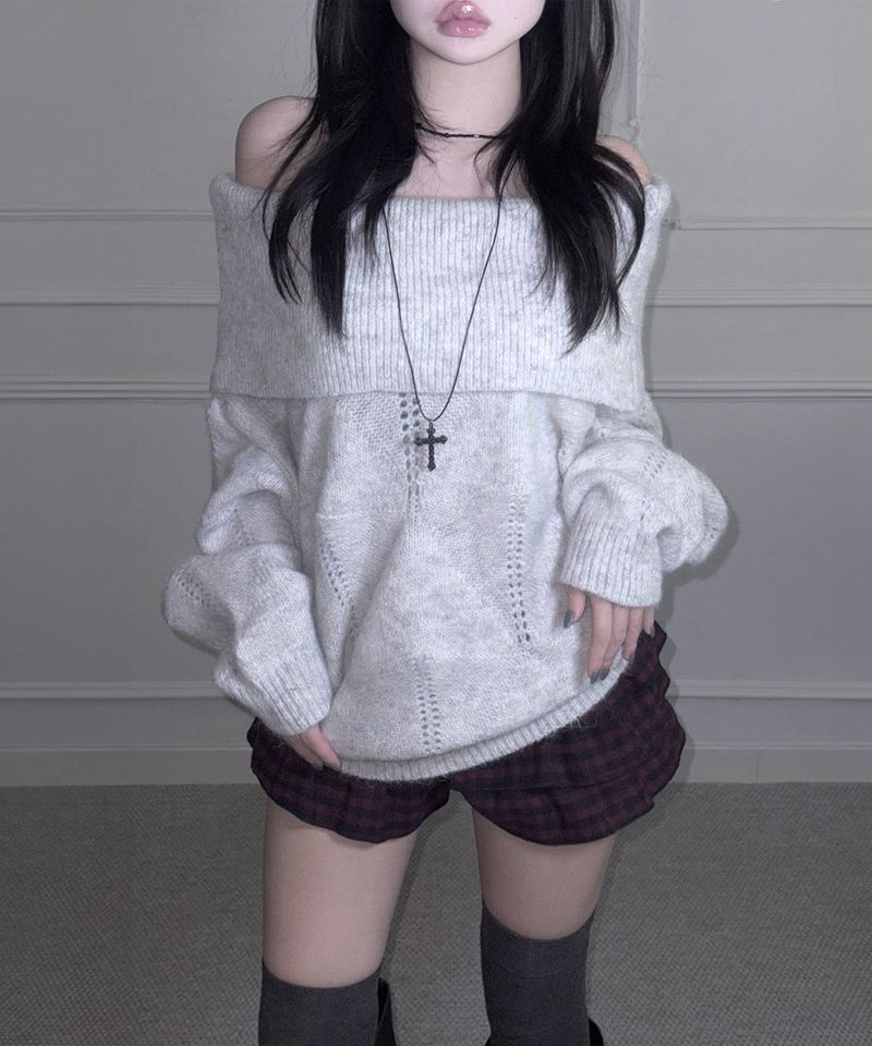 Off Dia Knit (3colors)