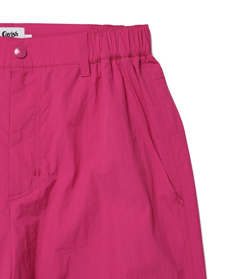 NYLON SPACE CARGO PANTS PINK(CV2ESUPA10A)
