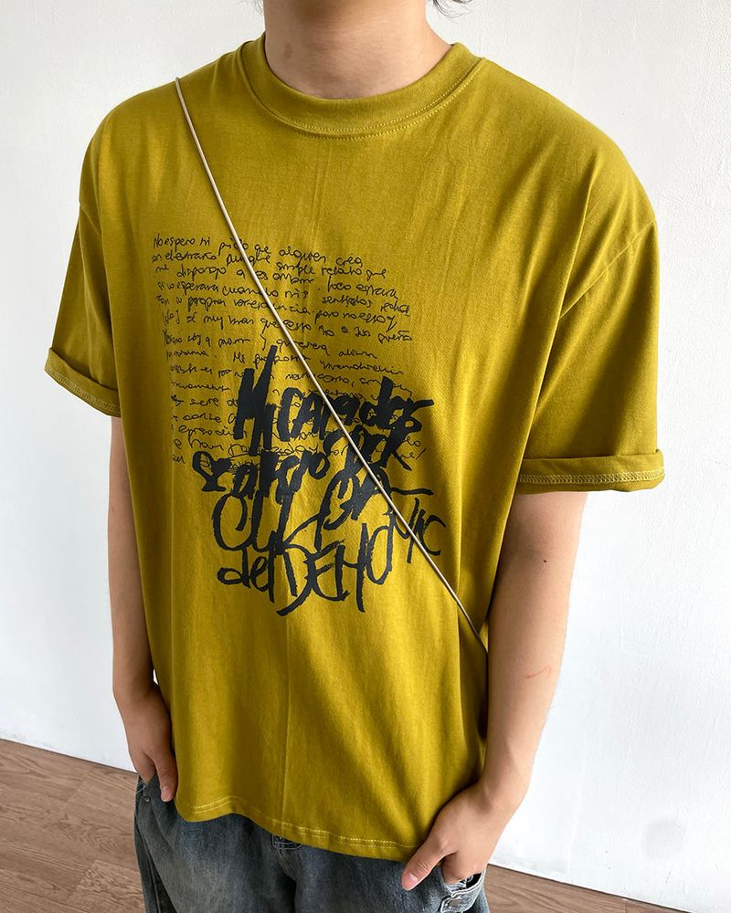 IDF（アイディーエフ）の「Pencil Printed Short Sleeve Tee（Tops）」
