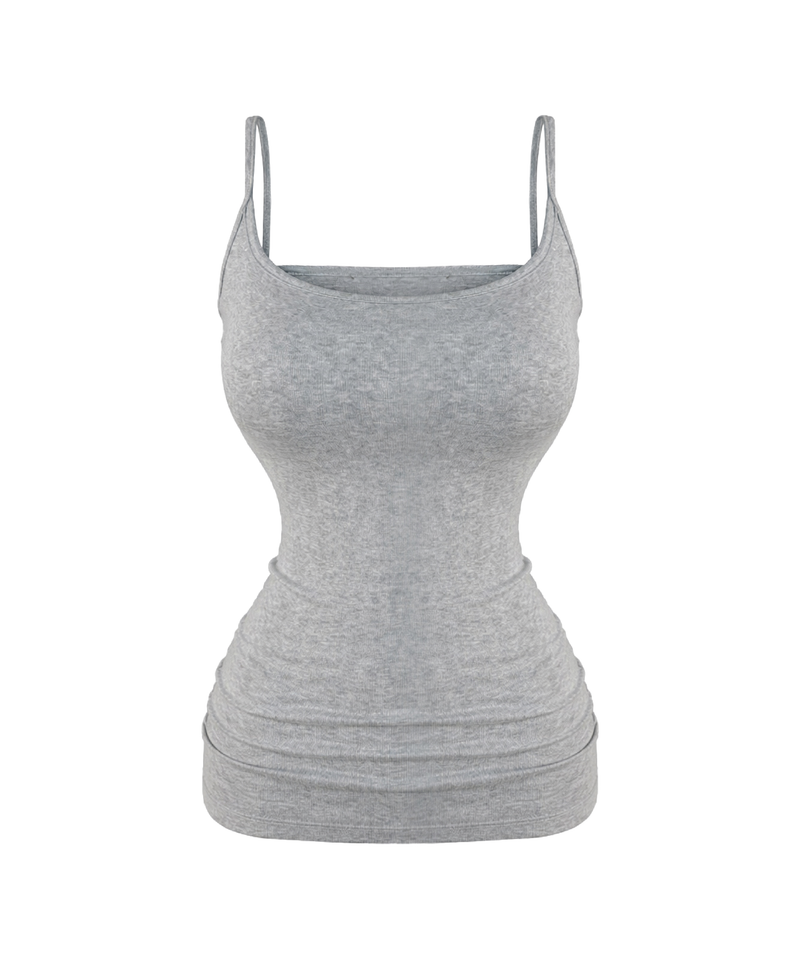 [SOULSBASIC] Cotton Built-in Bra Camisole (3color)