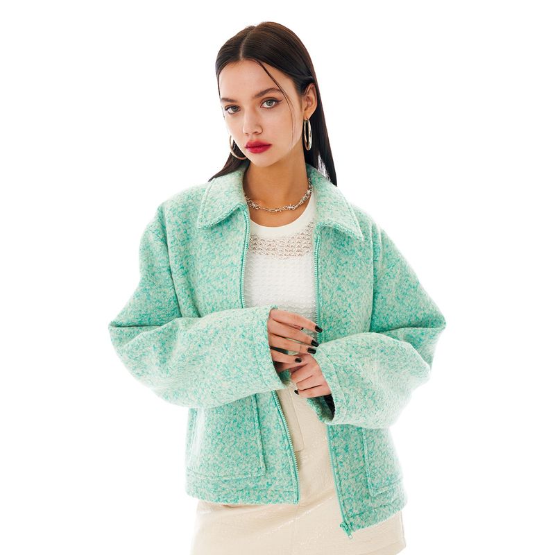 OTHER-worldly（アザーワールドリー）の「Stardust Boucle Wool Jacket [Mint]（Jackets/Outerwear）」