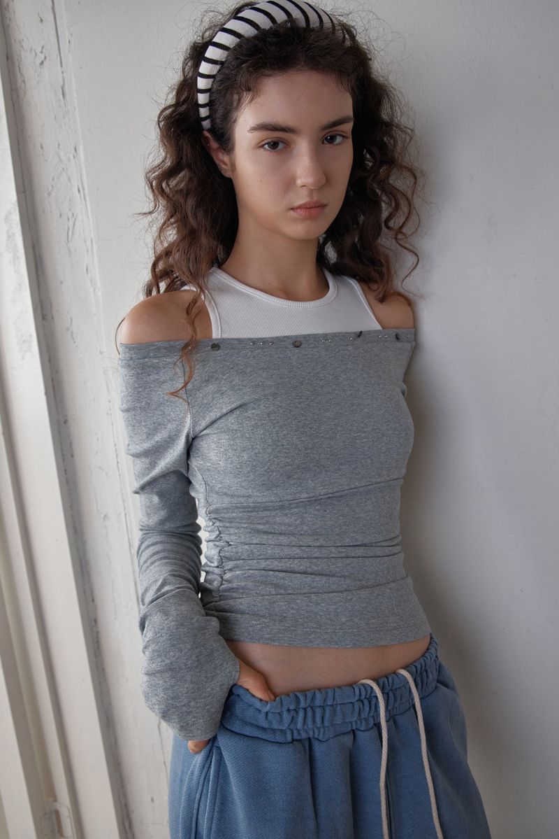 INSEOWL（インサウル）の「EASY OFF-T _ MELANGE（Tops）」
